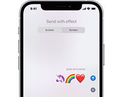 iPhone 小技巧：使用 iMessage 信息特效给朋友送上新年祝福