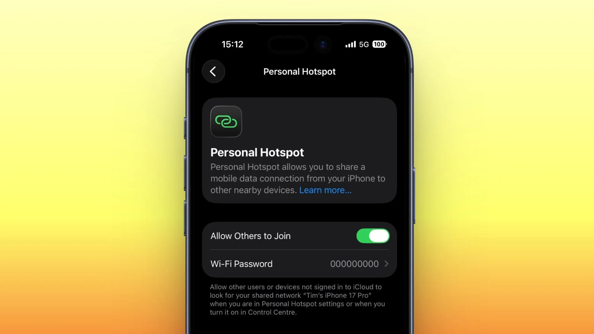iPhone热点流量被偷跑 查清谁在蹭网精准揪出耗流大户