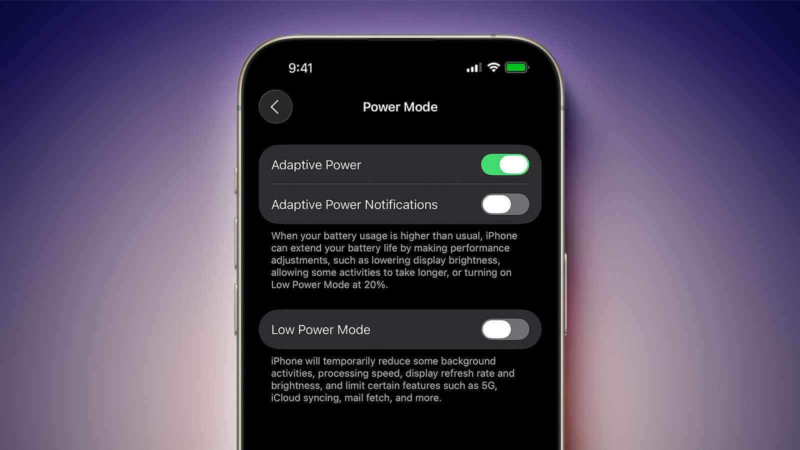 Apple Watch S9如何进入和退出省电模式_S9低电量模式功能说明